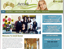 Tablet Screenshot of amididental.com